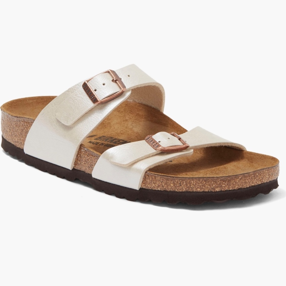 BIRKENSTOCK Sidney Graceful Antique Lace Slide Sandals